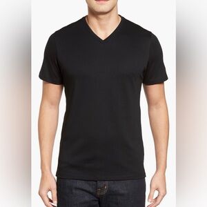 Robert Barakett - The Barakett Tee - Black Men's V-Neck- Size XL